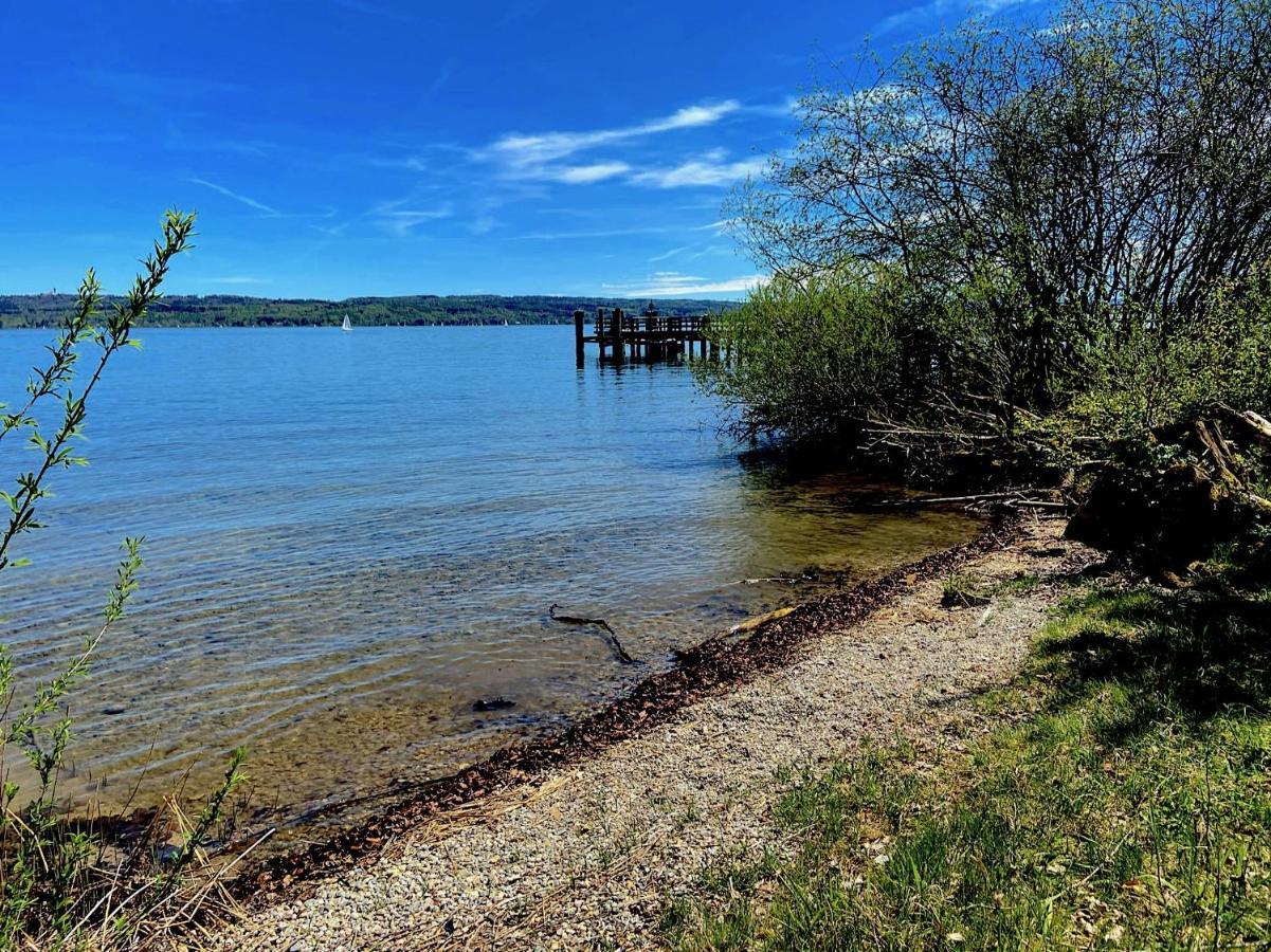 See-Chalet Riederau Dießen am Ammersee Eksteriør billede